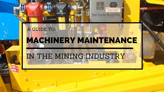 machinery maintenance in the mining industry